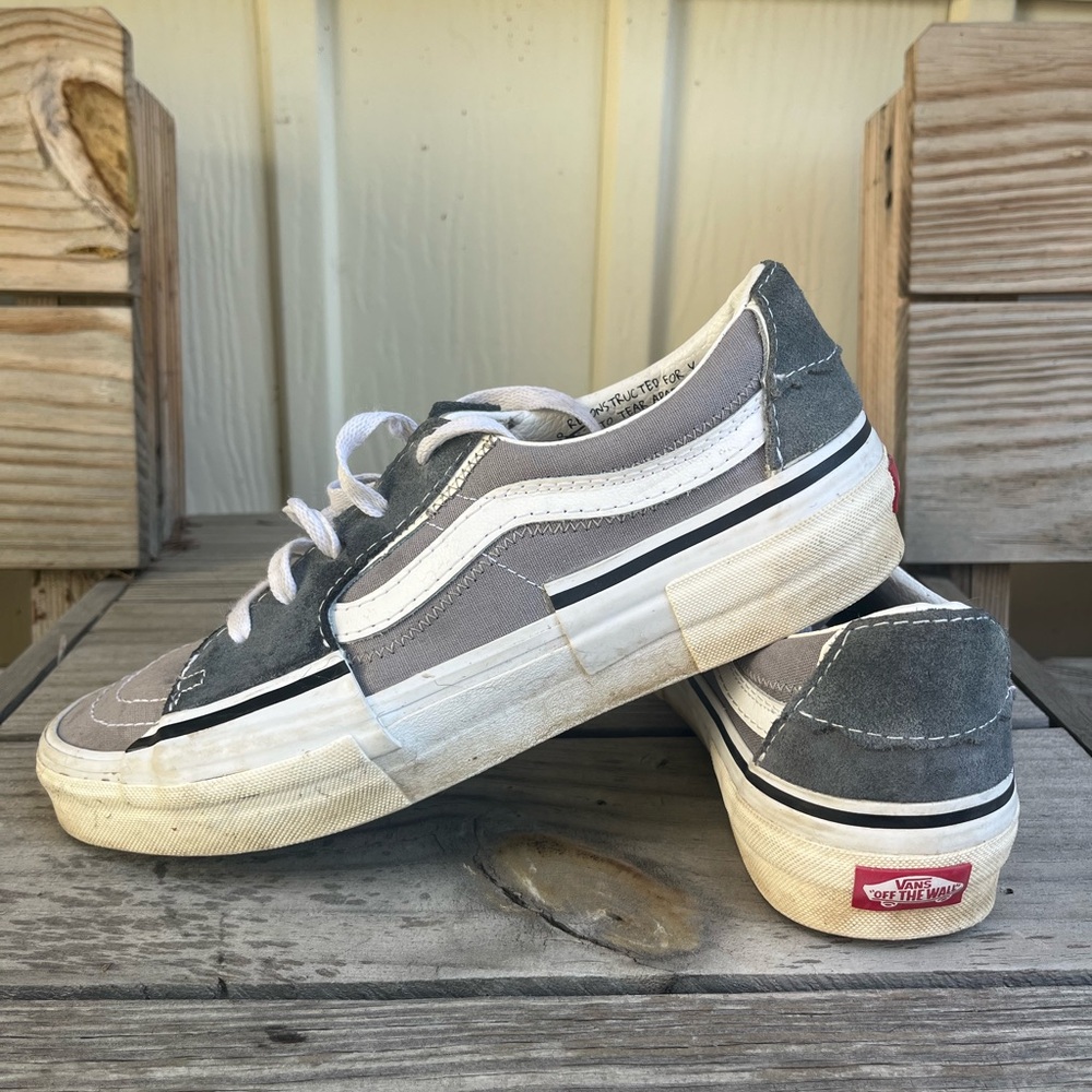 Vans Mens Gray Sneakers